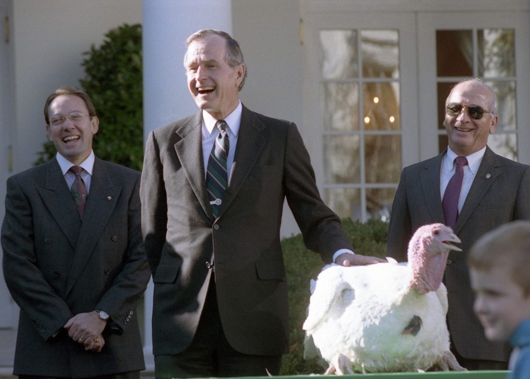 george hw bush turkey